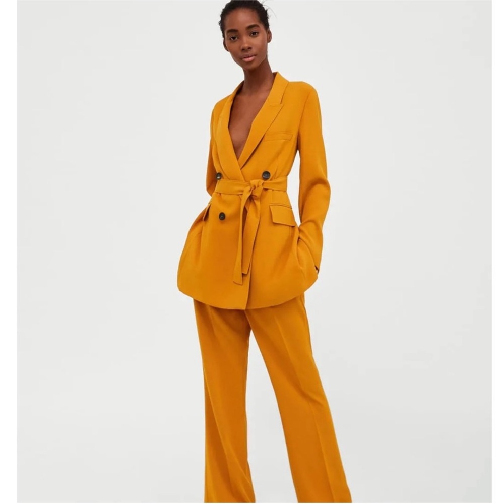 Zara Double Breast Blazer Coat